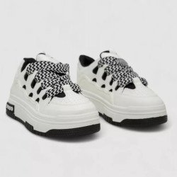 Кросівки жіночі демісезонні, біло-чорний