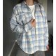 Сорочка жіноча в клытинку с фленелі