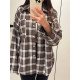 Сорочка жіноча в клытинку с фленелі