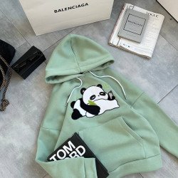 Худі з якісною нашивкою із велюру