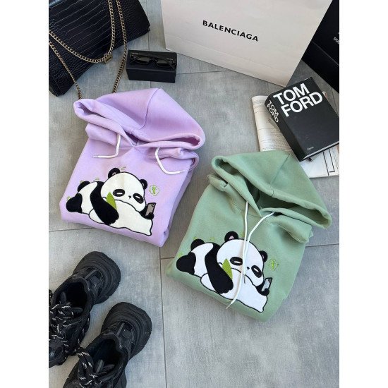 Худі з якісною нашивкою із велюру