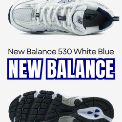 New Balance 530 White Blue