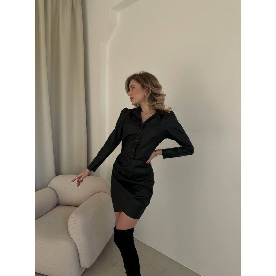 Сукня экошкіра