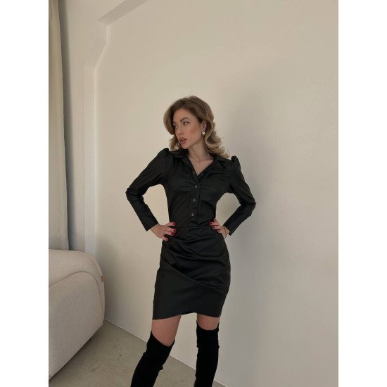 Сукня экошкіра