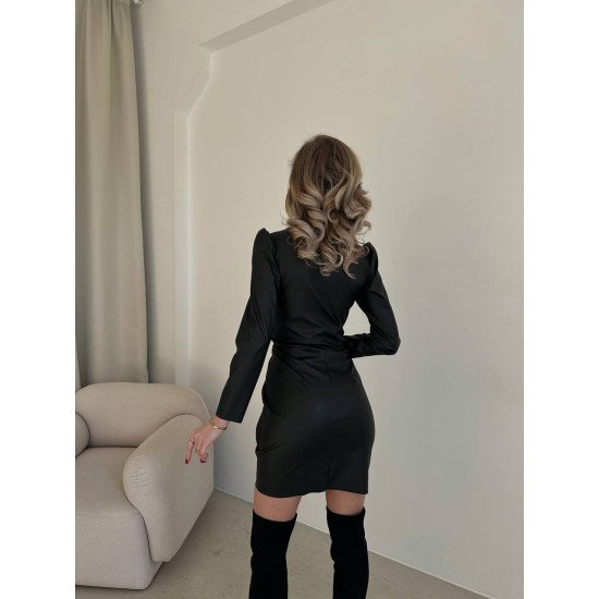 Сукня экошкіра