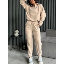 Теплий костюм з флісу на блискавці 