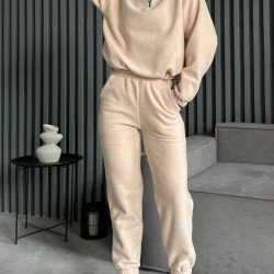 Теплий костюм з флісу на блискавці 