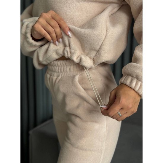 Теплий костюм з флісу на блискавці 