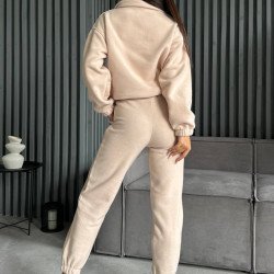 Теплий костюм з флісу на блискавці 