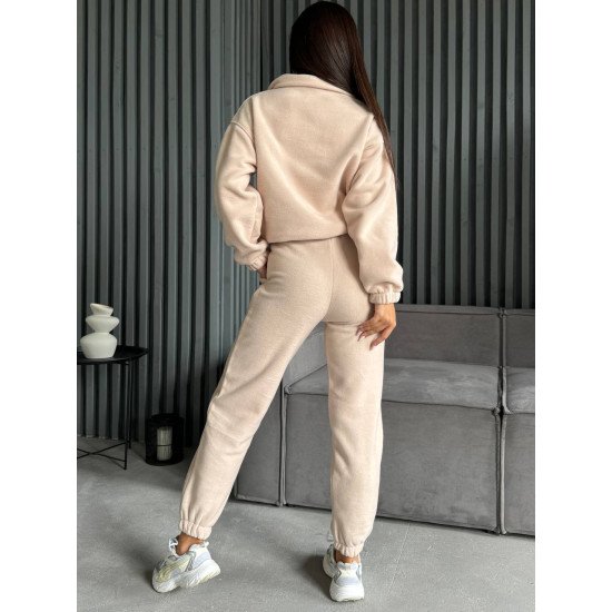 Теплий костюм з флісу на блискавці 