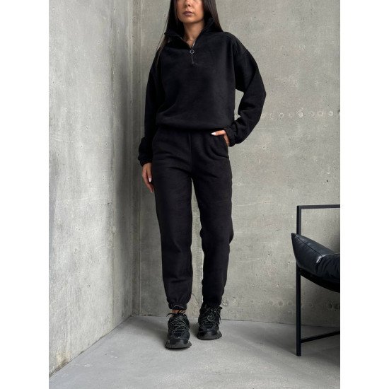 Теплий костюм з флісу на блискавці 