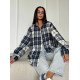 Сорочка тепла в клітинку