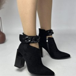 Жіночі ботильйони з еко-замші