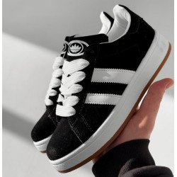 Кеди жіночі Ald чорні + білий, еконубук