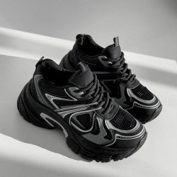 Кросівки жіночі Demur екошкіра + текстиль