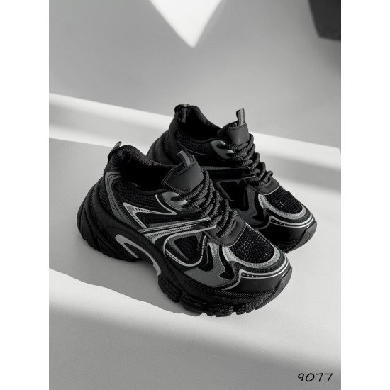 Кросівки жіночі Demur екошкіра + текстиль