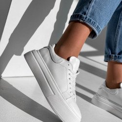 Кросівки жіночі Serin білі, натуральна шкіра