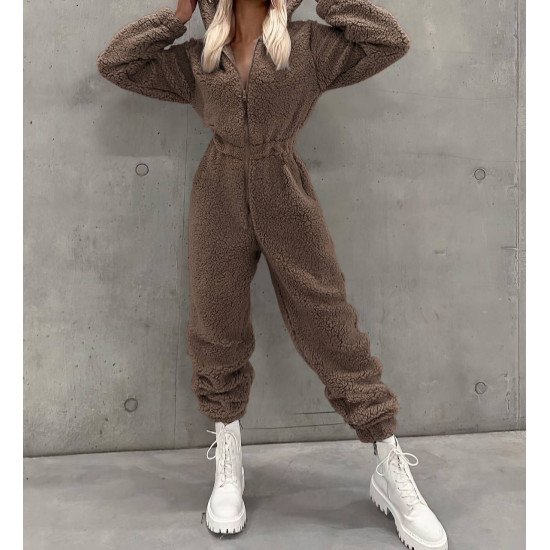 Стильний теплий комбінезон 