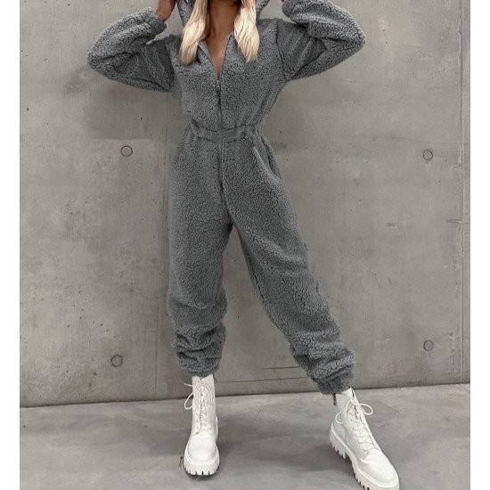 Стильний теплий комбінезон 