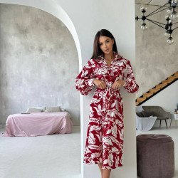 Сукня  з широким рукавом