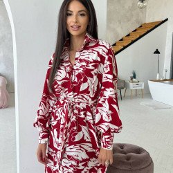 Сукня  з широким рукавом