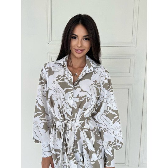 Сукня  з широким рукавом