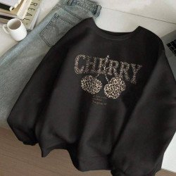 Кофта жіноча Cherry з трьохнитки на флісі