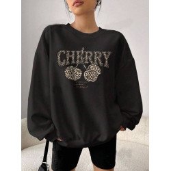 Кофта жіноча Cherry з трьохнитки на флісі