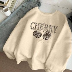 Кофта жіноча Cherry з трьохнитки на флісі