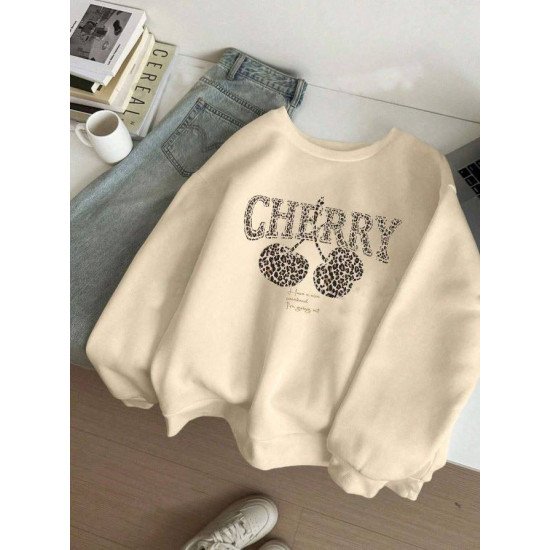 Кофта жіноча Cherry з трьохнитки на флісі