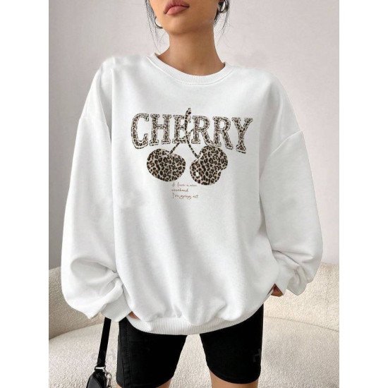Кофта жіноча Cherry з трьохнитки на флісі