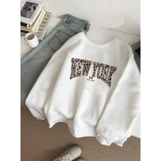 Кофта жіноча NEW YORK з трьохнитки на флісі