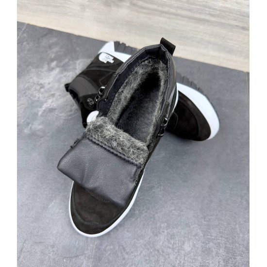 Чоловічі зимові шкіряні кросівки The North Face