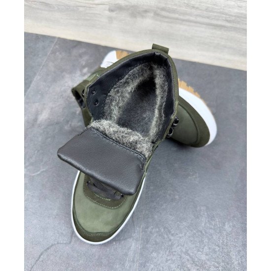 Зимові шкіряні кросівки The North Face 