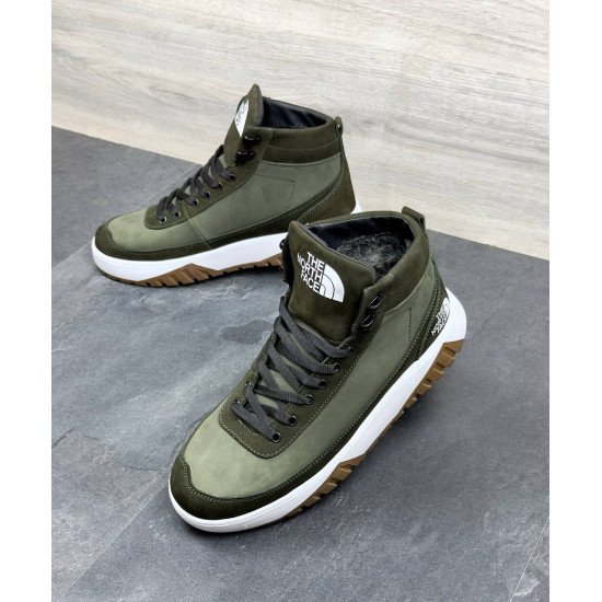 Зимові шкіряні кросівки The North Face 