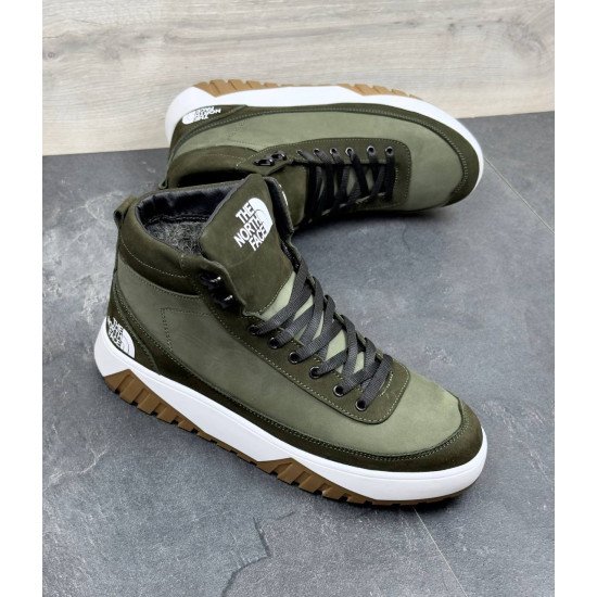 Зимові шкіряні кросівки The North Face 