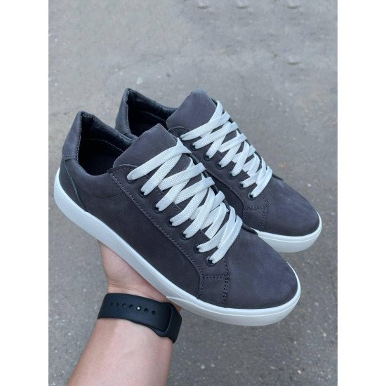 Чоловічі кеди з натурального нубуку