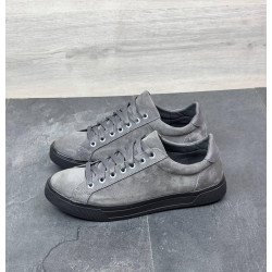 Чоловічі кеди з натурального нубуку