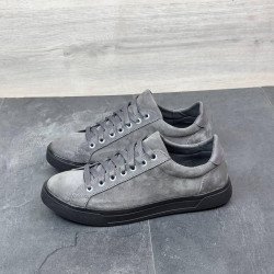 Чоловічі кеди з натурального нубуку