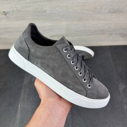 Чоловічі кеди з натурального нубуку