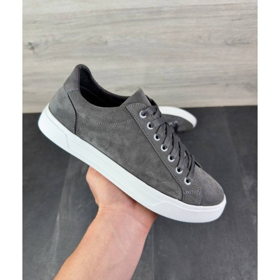 Чоловічі кеди з натурального нубуку