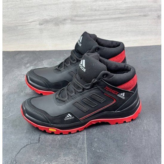 Чоловічі шкіряні зимові кросівки Adidas