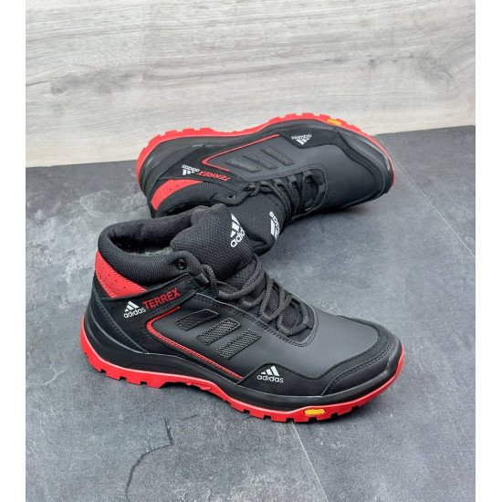 Чоловічі шкіряні зимові кросівки Adidas