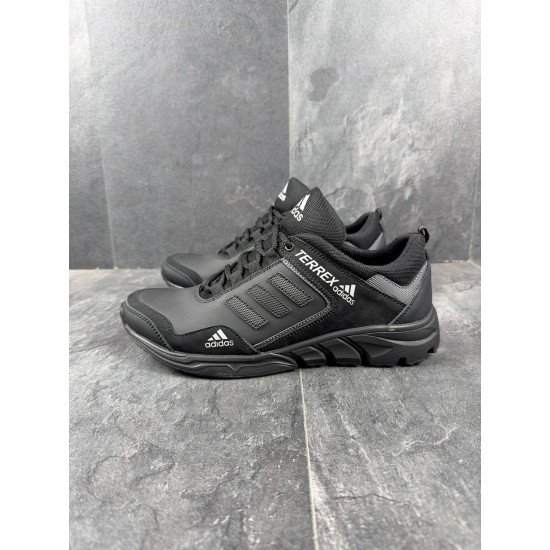 Чоловічі шкіряні кросівки Adidas