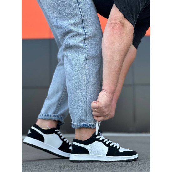 Кросівки чорно-білі