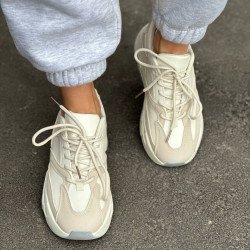 Жіночі кросівки з еко шкіри білий