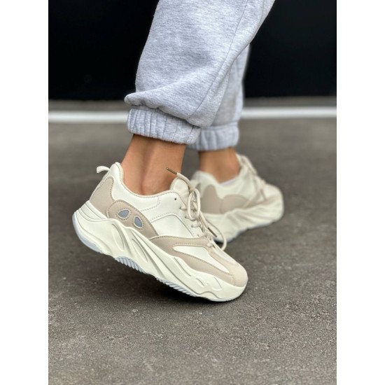 Жіночі кросівки з еко шкіри білий