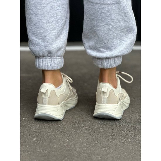 Жіночі кросівки з еко шкіри білий