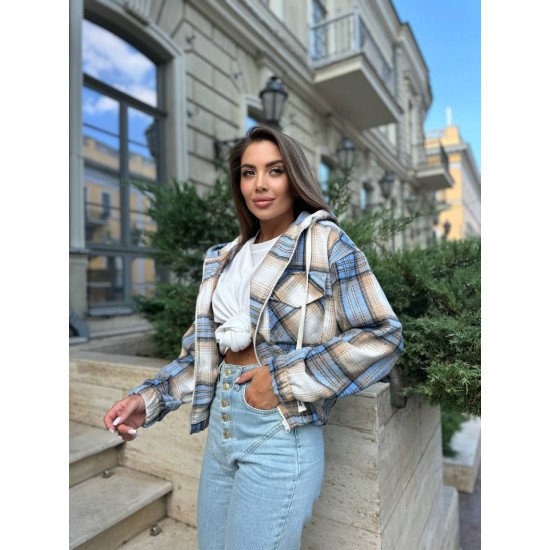 Фланелева рубашка-куртка SHACKET