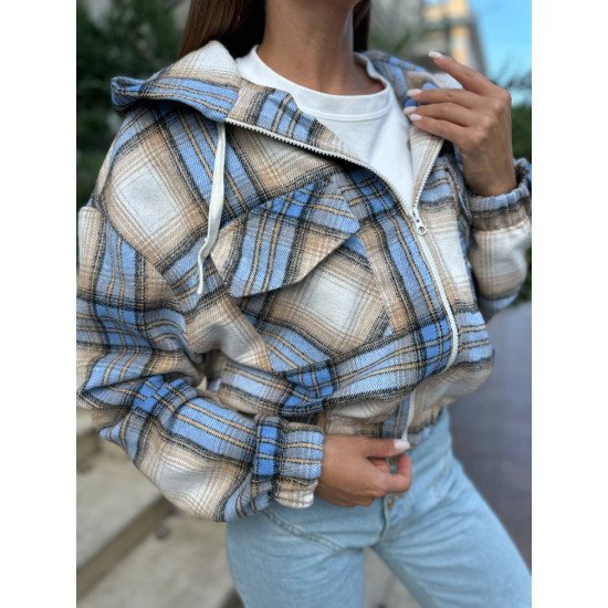 Фланелева рубашка-куртка SHACKET